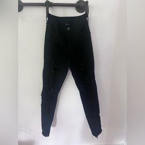 Brand new without tags. Bought and never wore or washed. They are distressed.